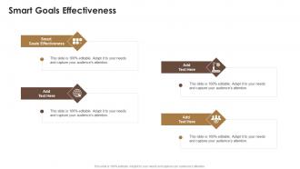 Smart Goals Effectiveness In Powerpoint And Google Slides Cpb