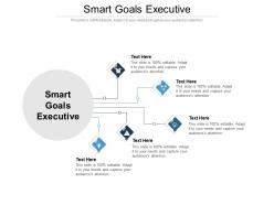 Smart goals executive ppt powerpoint presentation portfolio background image cpb