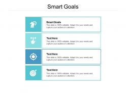 Smart goals ppt powerpoint presentation styles information cpb