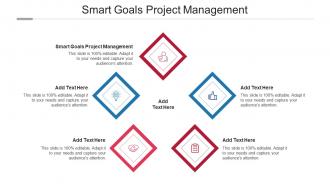 Smart Goals Project Management Ppt Powerpoint Presentation Portfolio Topics Cpb