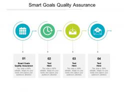 Smart goals quality assurance ppt powerpoint presentation gallery aids cpb