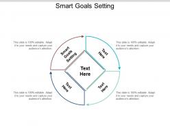 Smart goals setting ppt powerpoint presentation summary picture cpb