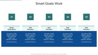 Smart Goals Work In Powerpoint And Google Slides Cpb