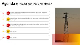 Smart Grid Implementation Powerpoint Presentation Slides Appealing Colorful