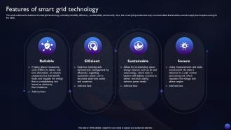 Smart Grid Technology Features Of Smart Grid Technology