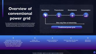 Smart Grid Technology Overview Of Conventional Power Grid