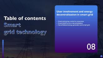 Smart Grid Technology Powerpoint Presentation Slides Idea Template