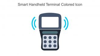 Smart Handheld Terminal Colored Icon In Powerpoint Pptx Png And Editable Eps Format