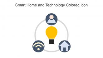 Smart Home And Technology Colored Icon In Powerpoint Pptx Png And Editable Eps Format