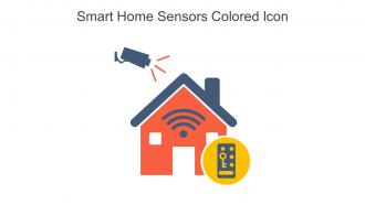 Smart Home Sensors Colored Icon In Powerpoint Pptx Png And Editable Eps Format