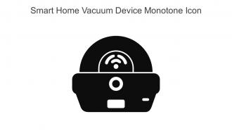 Smart Home Vacuum Device Monotone Icon In Powerpoint Pptx Png And Editable Eps Format