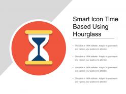 Smart icon time based using hourglass