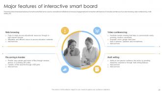 Smart IoT Solutions In Education System Powerpoint Presentation Slides IoT CD V Interactive Impressive