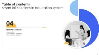 Smart IoT Solutions In Education System Powerpoint Presentation Slides IoT CD V Unique Interactive