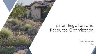 Smart Irrigation And Resource Optimization PPT Mockup AT Smart Irrigation And Resource Optimization PPT Mockup AT