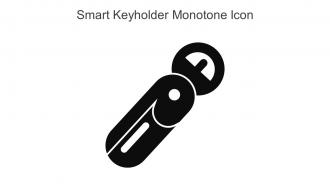Smart Keyholder Monotone Icon In Powerpoint Pptx Png And Editable Eps Format