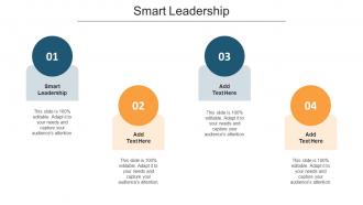Smart Leadership Ppt Powerpoint Presentation Styles Visual Aids Cpb