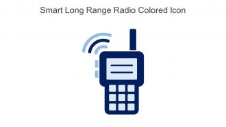 Smart Long Range Radio Colored Icon In Powerpoint Pptx Png And Editable Eps Format