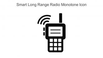 Smart Long Range Radio Monotone Icon In Powerpoint Pptx Png And Editable Eps Format