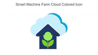 Smart Machine Farm Cloud Colored Icon In Powerpoint Pptx Png And Editable Eps Format
