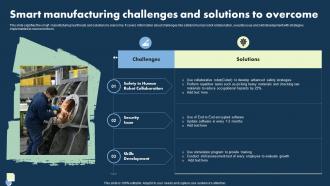 Smart Manufacturing Challenges And Solutions To Overcome