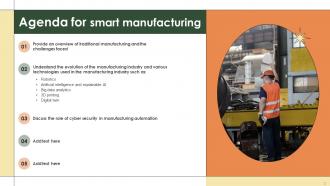 Smart Manufacturing Powerpoint Presentation Slides Pre-designed Attractive