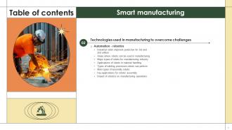 Smart Manufacturing Powerpoint Presentation Slides Image Graphical
