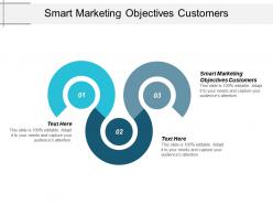 Smart marketing objectives customers ppt powerpoint presentation styles icon cpb