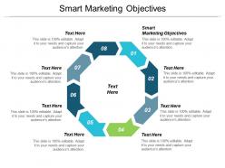 Smart marketing objectives ppt powerpoint presentation slides backgrounds cpb