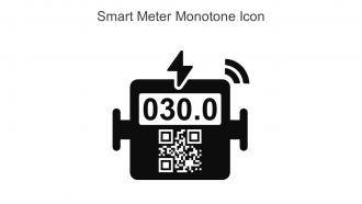 Smart Meter Monotone Icon In Powerpoint Pptx Png And Editable Eps Format