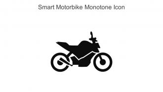 Smart Motorbike Monotone Icon In Powerpoint Pptx Png And Editable Eps Format
