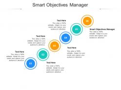 Smart objectives manager ppt powerpoint presentation infographics display cpb