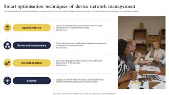 Smart Optimisation Techniques Of Device Network Management