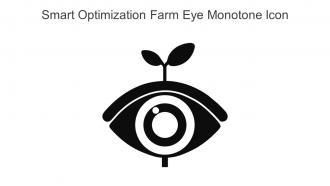 Smart Optimization Farm Eye Monotone Icon In Powerpoint Pptx Png And Editable Eps Format