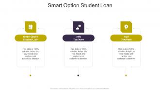 Smart Option Student Loan In Powerpoint And Google Slides Cpb