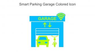 Smart Parking Garage Colored Icon In Powerpoint Pptx Png And Editable Eps Format