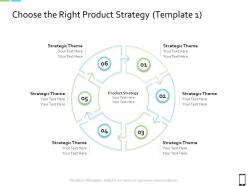 Smart Phone Strategy Choose The Right Product Strategy Theme Ppt Professional Backgrounds