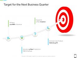 Smart phone strategy target for the next business quarter ppt file example topics
