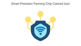 Smart Precision Farming Chip Colored Icon In Powerpoint Pptx Png And Editable Eps Format