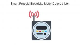 Smart Prepaid Electricity Meter Colored Icon In Powerpoint Pptx Png And Editable Eps Format