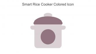 Smart Rice Cooker Colored Icon In Powerpoint Pptx Png And Editable Eps Format