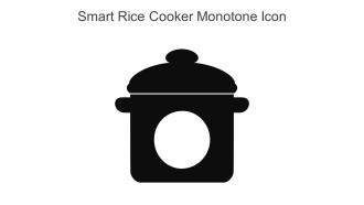 Smart Rice Cooker Monotone Icon In Powerpoint Pptx Png And Editable Eps Format