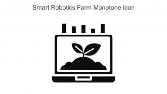 Smart Robotics Farm Monotone Icon In Powerpoint Pptx Png And Editable Eps Format