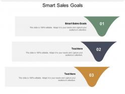 Smart sales goals ppt powerpoint presentation gallery slides cpb