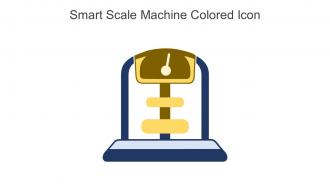 Smart Scale Machine Colored Icon in powerpoint pptx png and editable eps format