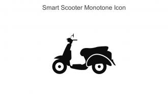 Smart Scooter Monotone Icon In Powerpoint Pptx Png And Editable Eps Format
