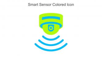 Smart Sensor Colored Icon In Powerpoint Pptx Png And Editable Eps Format