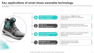 Smart Shoe Wearable Technology Powerpoint Template Bundles Ppt Slides Editable Engaging