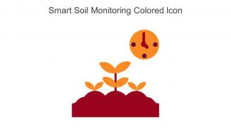 Smart Soil Monitoring Colored Icon In Powerpoint Pptx Png And Editable Eps Format