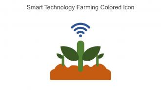 Smart Technology Farming Colored Icon In Powerpoint Pptx Png And Editable Eps Format